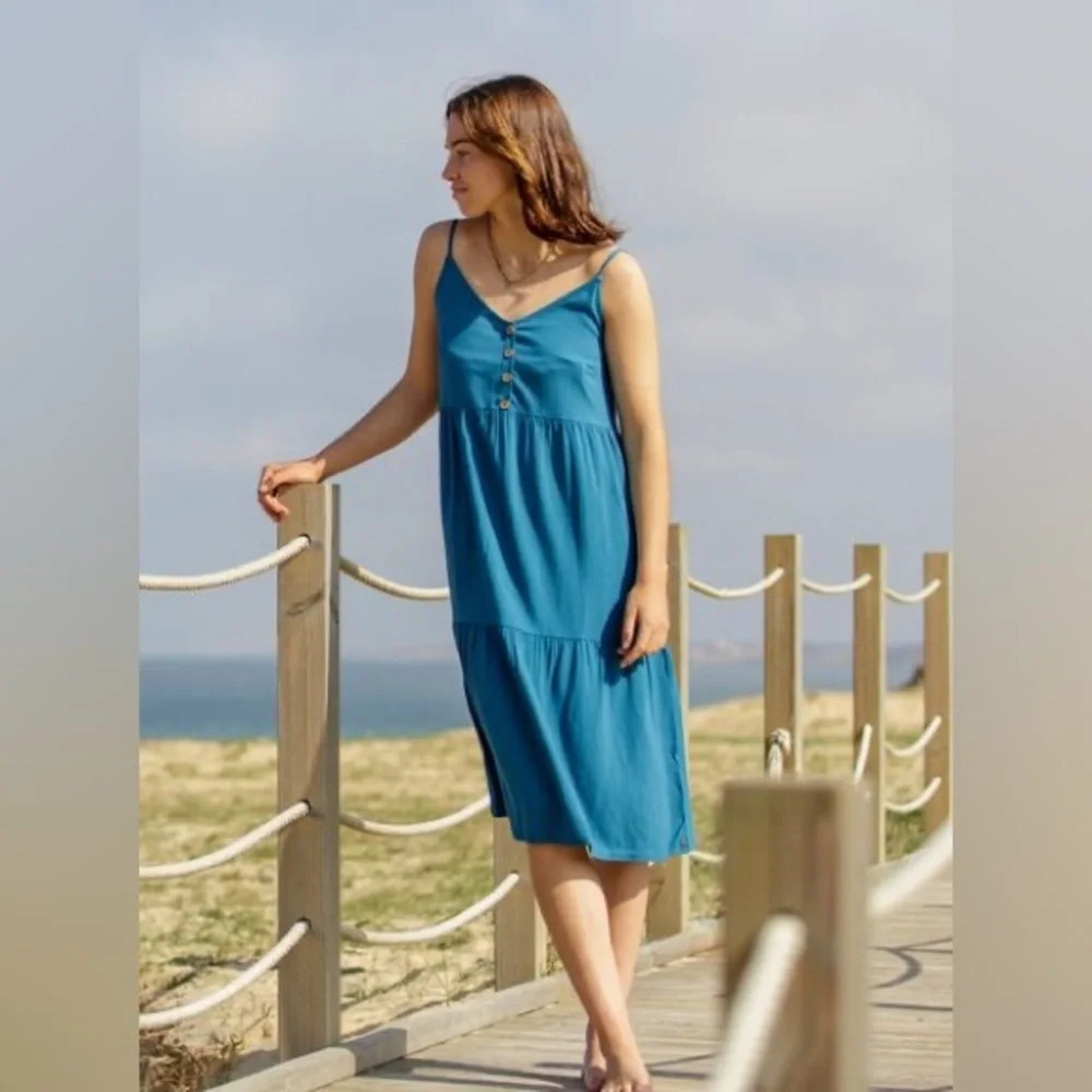 Roxy Dream Dream Dream Strappy Midi Dress